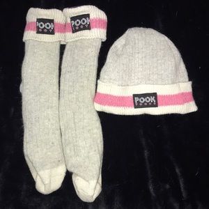 Pook Toque Reversible Winter Hat and Socks
